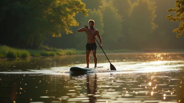 Stand up paddle fitness: dein ganzheitliches Workout auf dem Wasser