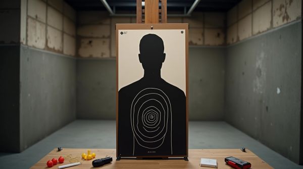 Treffsicherheit mit hochwertigem pistolenziel verbessern