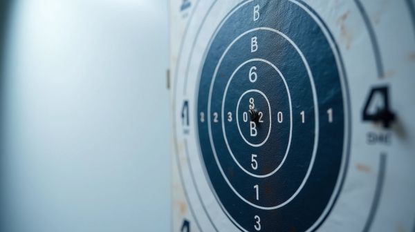 Treffsicherheit mit hochwertigem pistolenziel verbessern